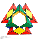 2 Box - "Primary 2" - GeoBender® Geometric Art & Design