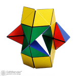 2 Box - "Primary 2" - GeoBender® Geometric Art & Design