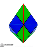 2 Box - "Primary 2" - GeoBender® Geometric Art & Design