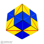 2 Box - "Primary 2" - GeoBender® Geometric Art & Design