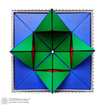 2 Box - "Primary 2" - GeoBender® Geometric Art & Design