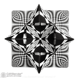 4 Box - "Abstract 2" - GeoBender® Geometric Art & Design