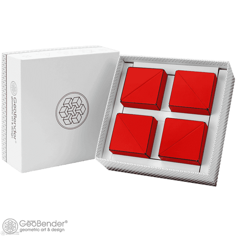 4 Box - "Primary 1" - GeoBender® Geometric Art & Design